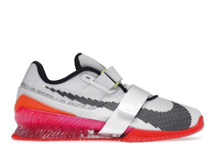 Nike Romaleos SE White Bright Crimson Pink Men's DJ4487-121 US