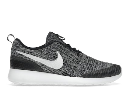 Nm Flyknit Grey Black And White Roshes Nike Roshe One Flyknit