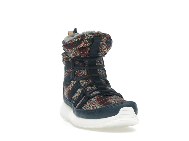 Nike Roshe Run Hi Sneakerboot QS Liberty of London Armory Navy (Women's)