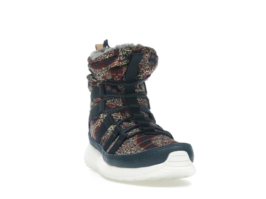 Nike Roshe Run Hi Sneakerboot QS Liberty of London Armory Navy (Women's)