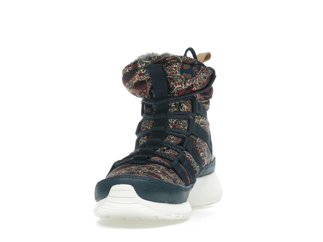 Nike Roshe Run Hi Sneakerboot QS Liberty of London Armory Navy (Women's)