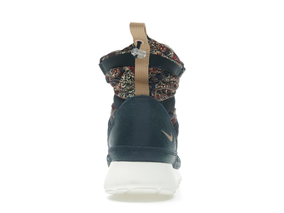 Nike Roshe Run Hi Sneakerboot QS Liberty of London Armory Navy (Women's)