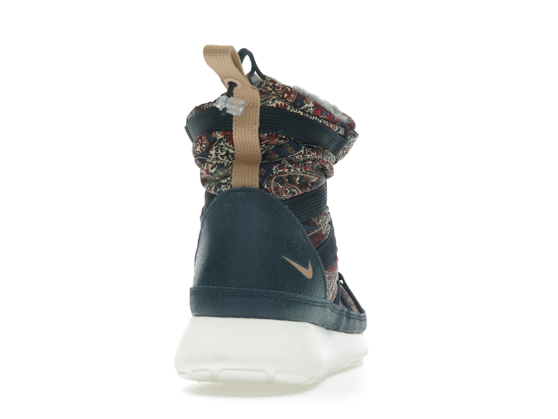 Nike Roshe Run Hi Sneakerboot QS Liberty of London Armory Navy (Women's)