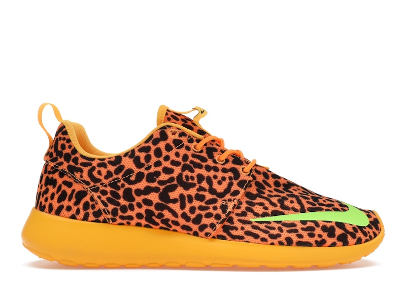 Nike Roshe Run Orange Leopard Men s 580573 838 GB