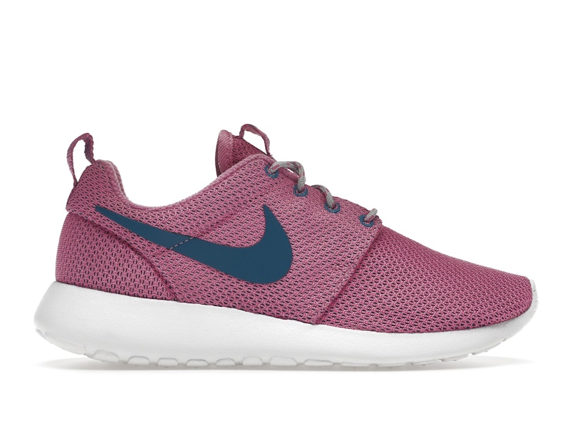 Nike Roshe Run Red Violet Green Abyss Women s 511882 502 US