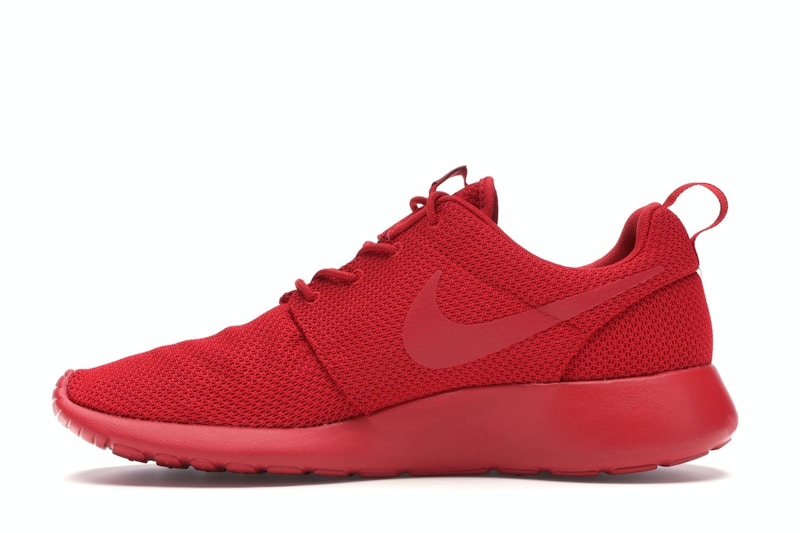 All red nike roshe men clearance