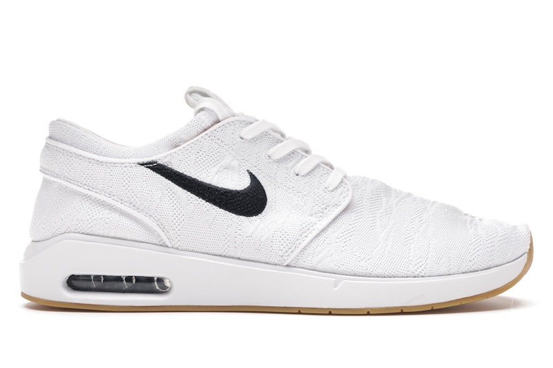 Nike janoski all white hotsell
