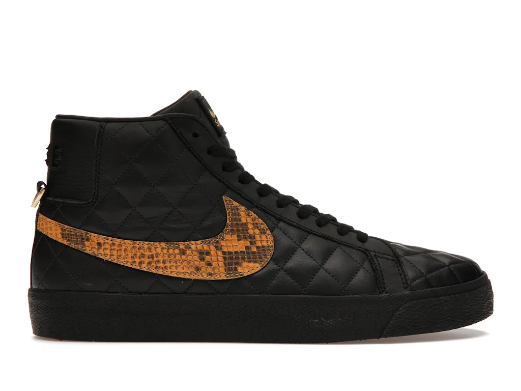 Nike SB Blazer Mid QS Supreme Black Men's - DV5078-001 - US