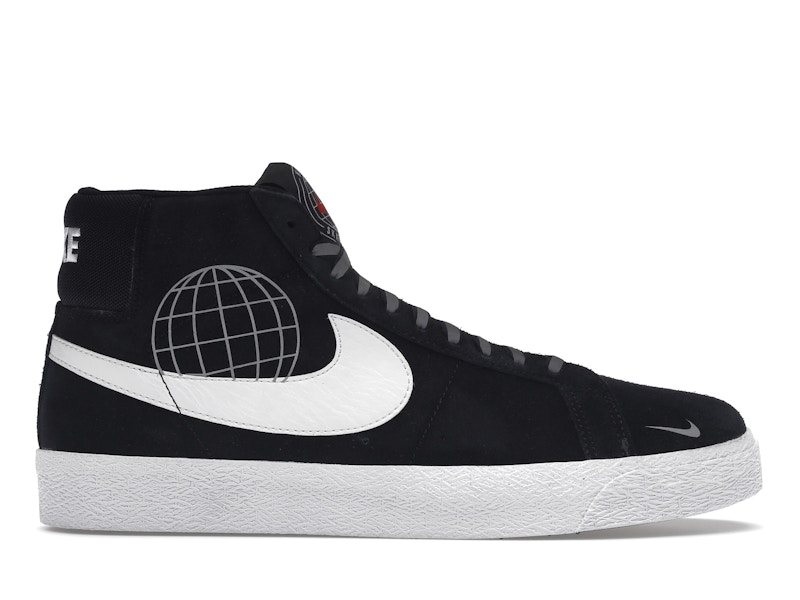 Nike SB Zoom Blazer Mid Black White (SKATEDELUXE Night Pack Edition) Men's  - 864349-002 - US