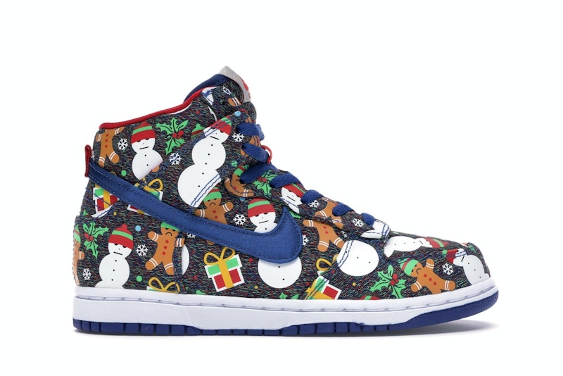 nike ugly christmas sweater shoes