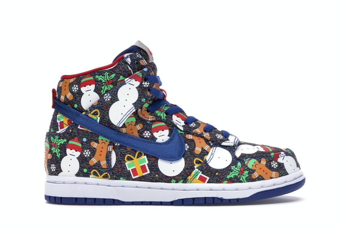 Nike SB Dunk High Concepts Ugly Christmas Sweater (2017) (PS) - AO1557-446 - US