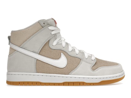 Nike SB Dunk High Pro ISO Orange Label Unbleached Natural Men's
