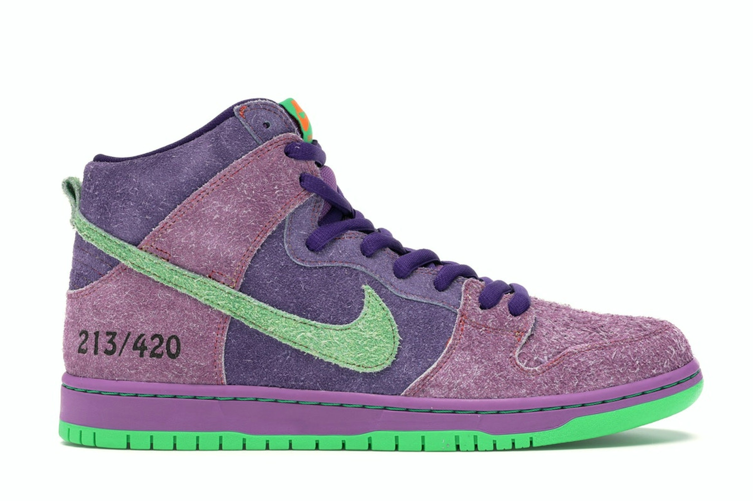 Nike SB Dunk High 420 Reverse Skunk (Special Box) - CW9971-500