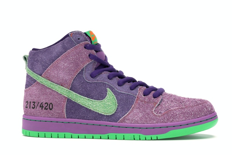 Nike sb purple green Clearance