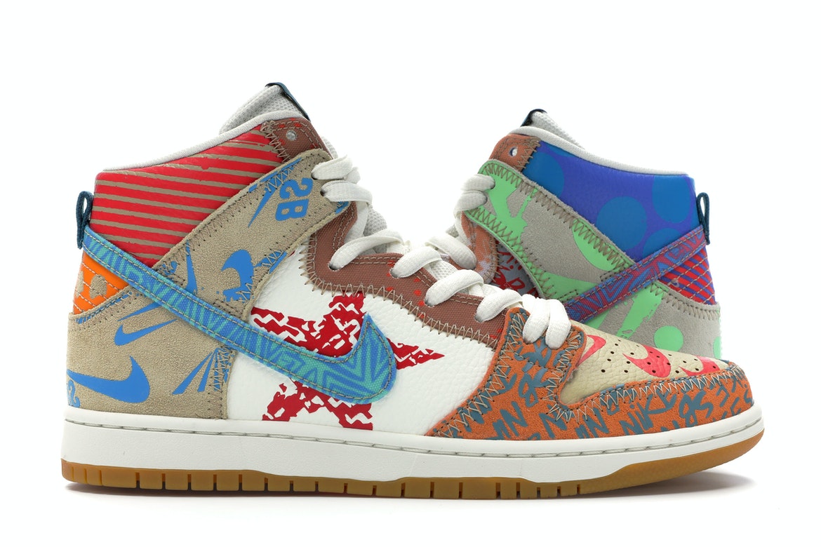 Nike SB Dunk High Thomas Campbell What the Dunk Men's - 918321-381