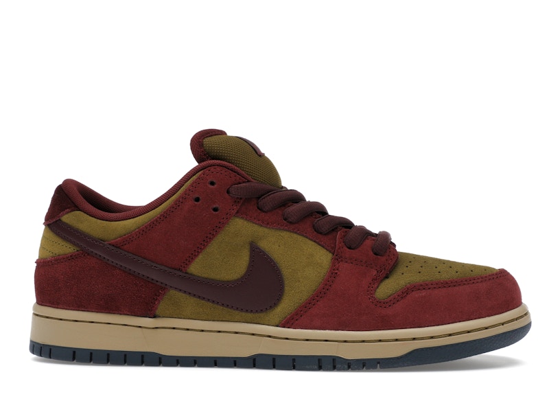 Nike SB Dunk Low Dark Team Red Olive Flak