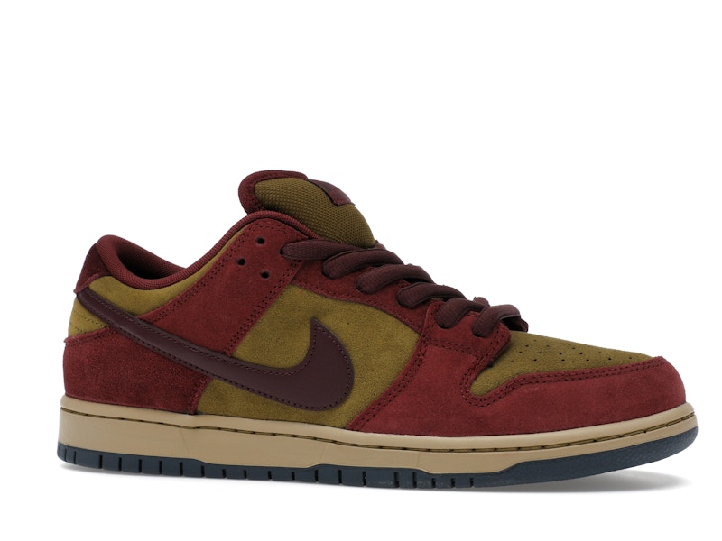 Nike SB Dunk Low Dark Team Red Olive Flak