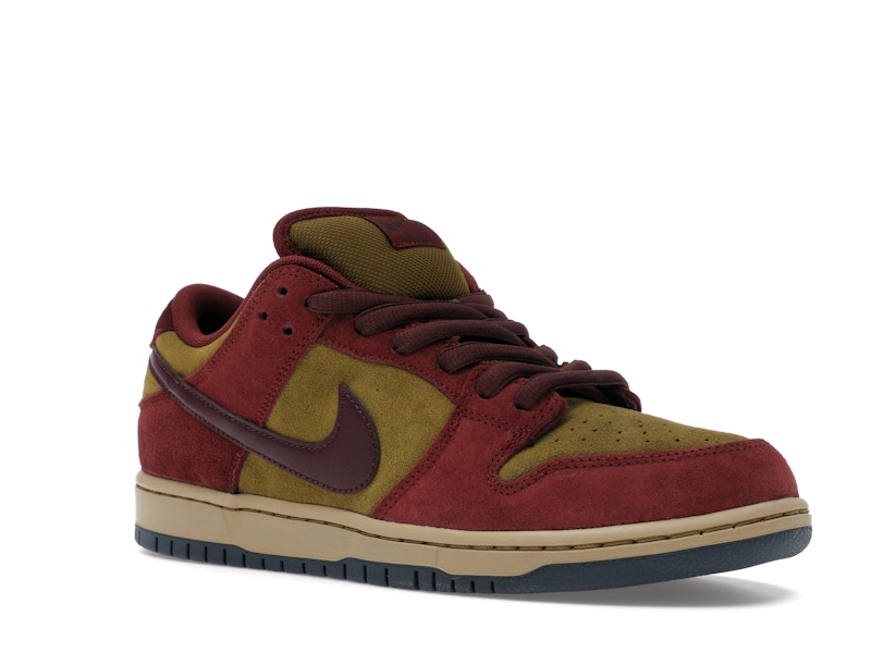 Nike SB Dunk Low Dark Team Red Olive Flak