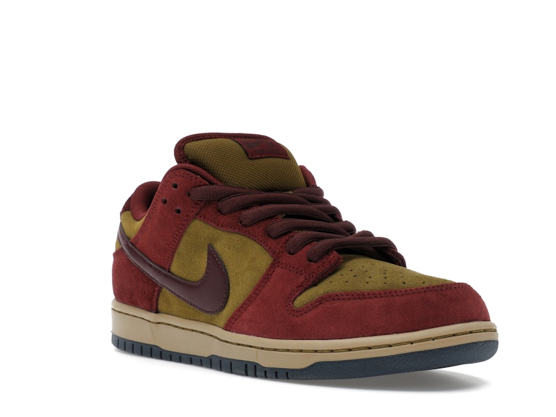 Nike SB Dunk Low Dark Team Red Olive Flak