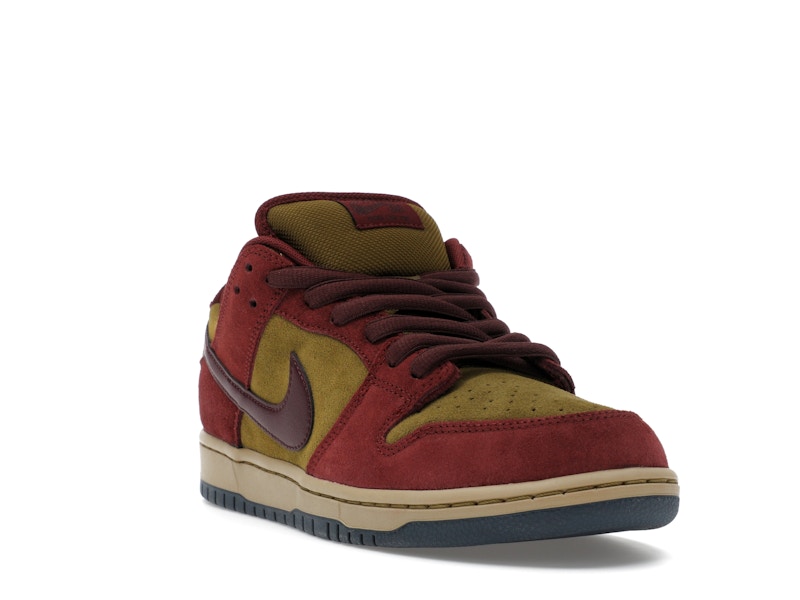 Nike SB Dunk Low Dark Team Red Olive Flak