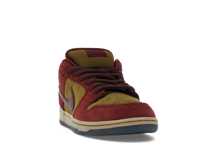 Nike SB Dunk Low Dark Team Red Olive Flak