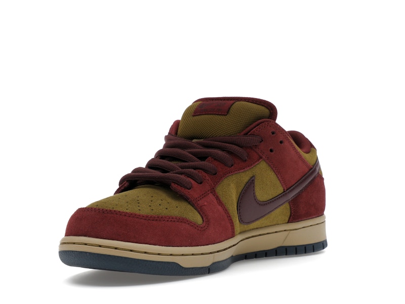 Nike SB Dunk Low Dark Team Red Olive Flak