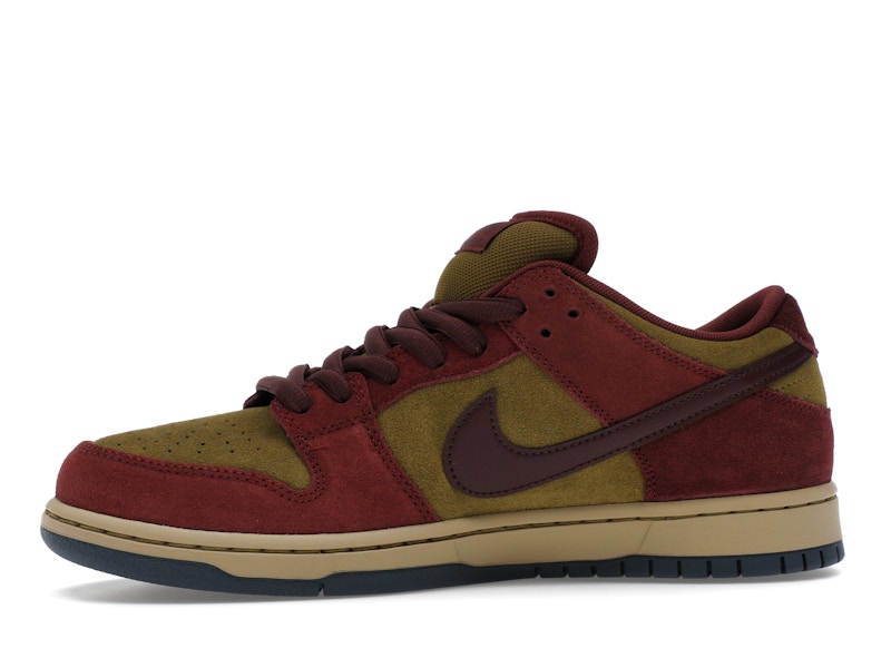 Nike SB Dunk Low Dark Team Red Olive Flak