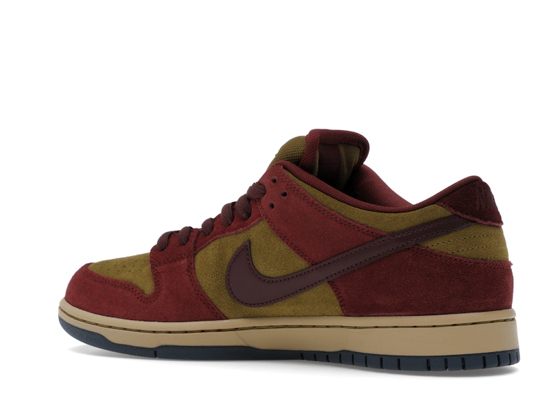 Nike SB Dunk Low Dark Team Red Olive Flak