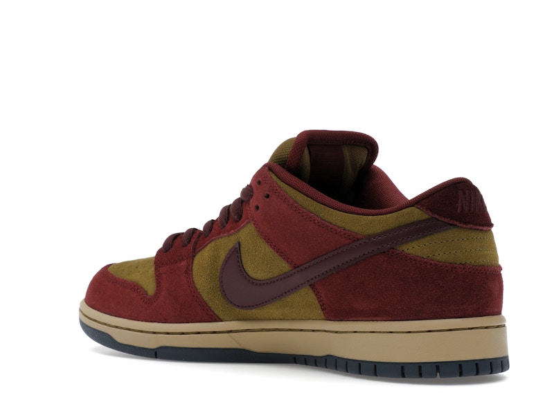 Nike SB Dunk Low Dark Team Red Olive Flak