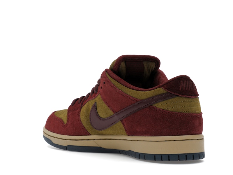 Nike SB Dunk Low Dark Team Red Olive Flak