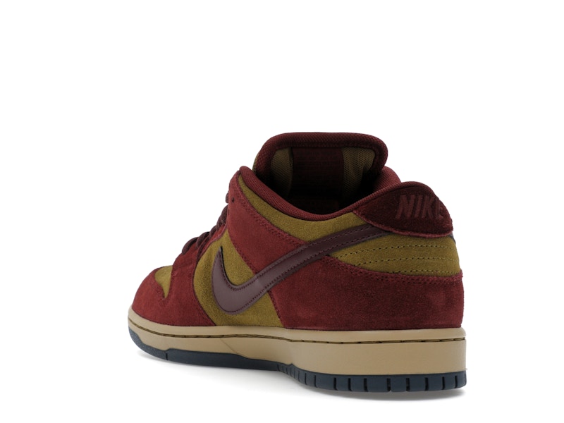 Nike SB Dunk Low Dark Team Red Olive Flak