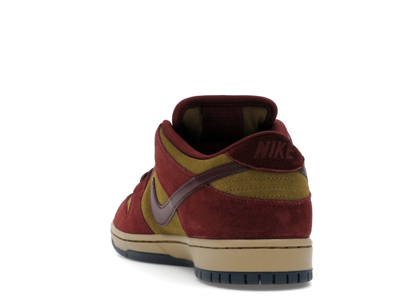 Nike SB Dunk Low Dark Team Red Olive Flak