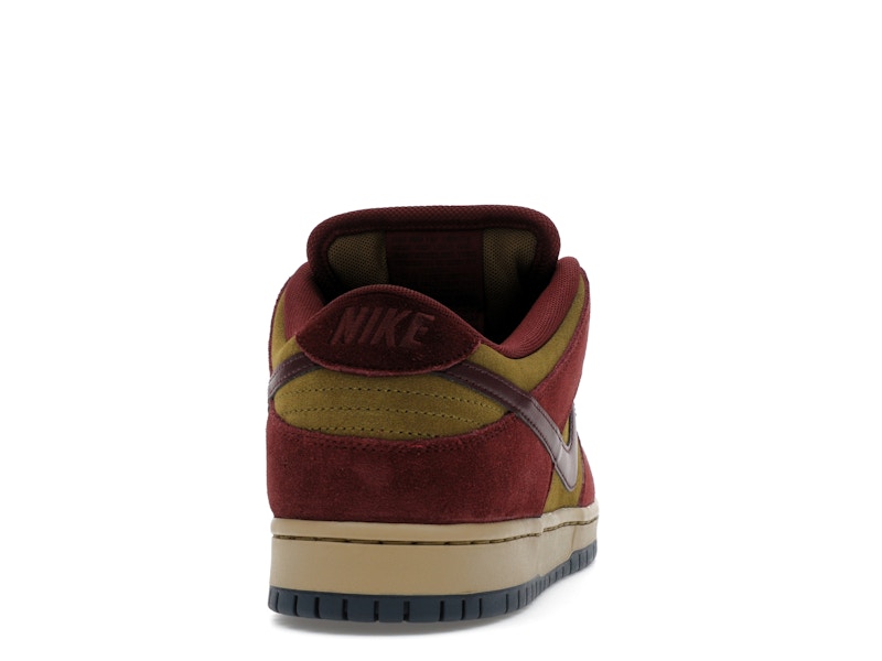 Nike SB Dunk Low Dark Team Red Olive Flak