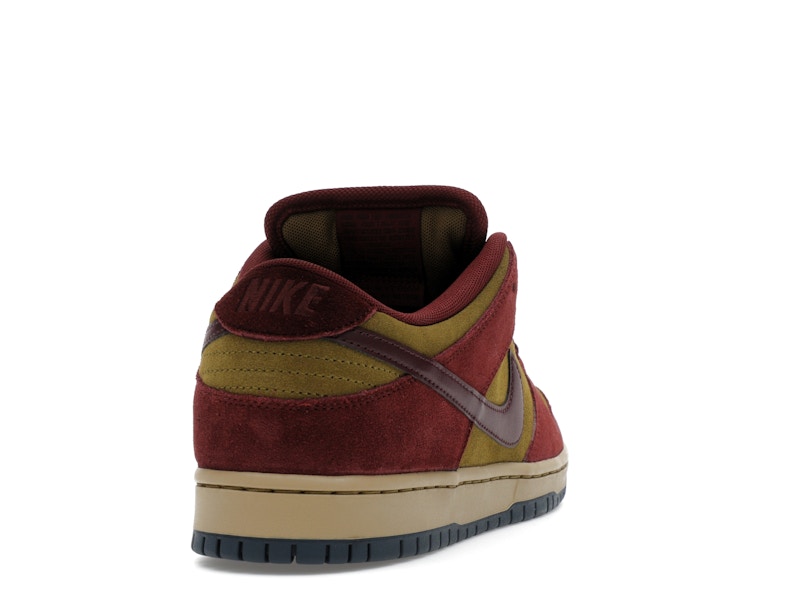 Nike SB Dunk Low Dark Team Red Olive Flak