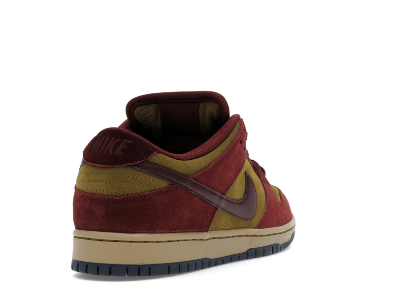 Nike SB Dunk Low Dark Team Red Olive Flak