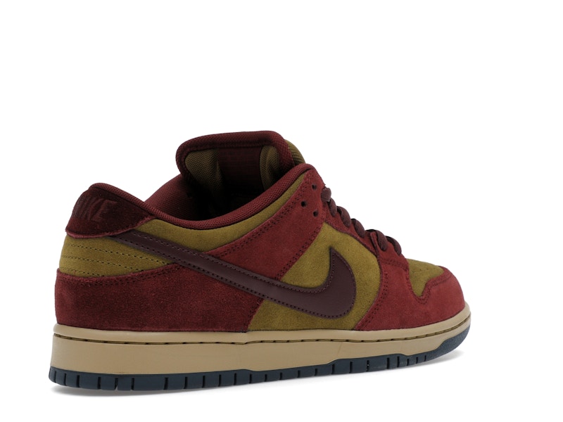 Nike SB Dunk Low Dark Team Red Olive Flak