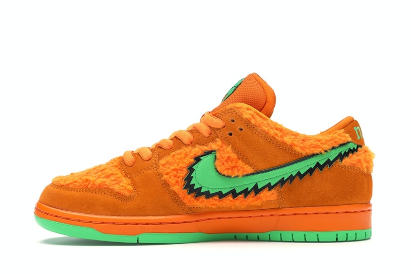Nike sb dunk low grateful dead bears orange clearance