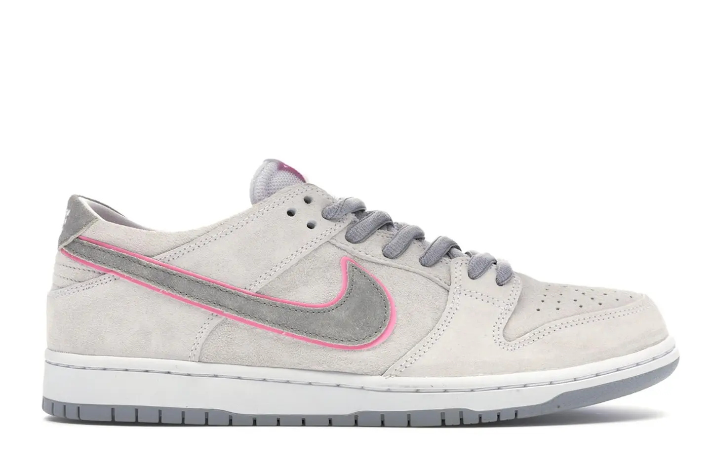 Nike SB Dunk Low Ishod Wair Flat Silver Men's - 895969-160 - US
