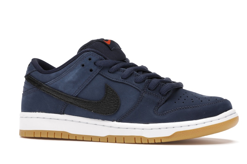 Nike sb dunk high navy black gum