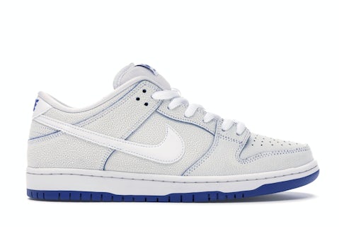 Nike SB Dunk Low Premium White Game Royal Men's CJ6884-100 US
