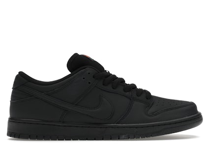 Nike SB Dunk Low Pro Triple Black Men's FJ1674-001 US