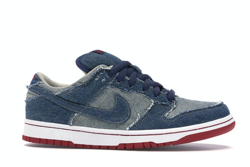 Nike dunk low jeans clearance