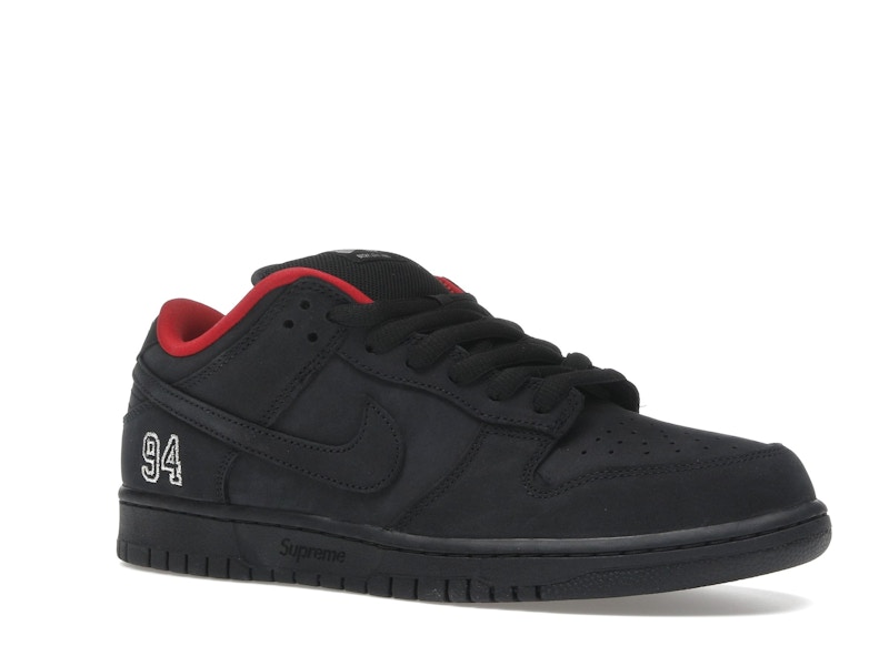 Nike SB Dunk Low Supreme 94 Black