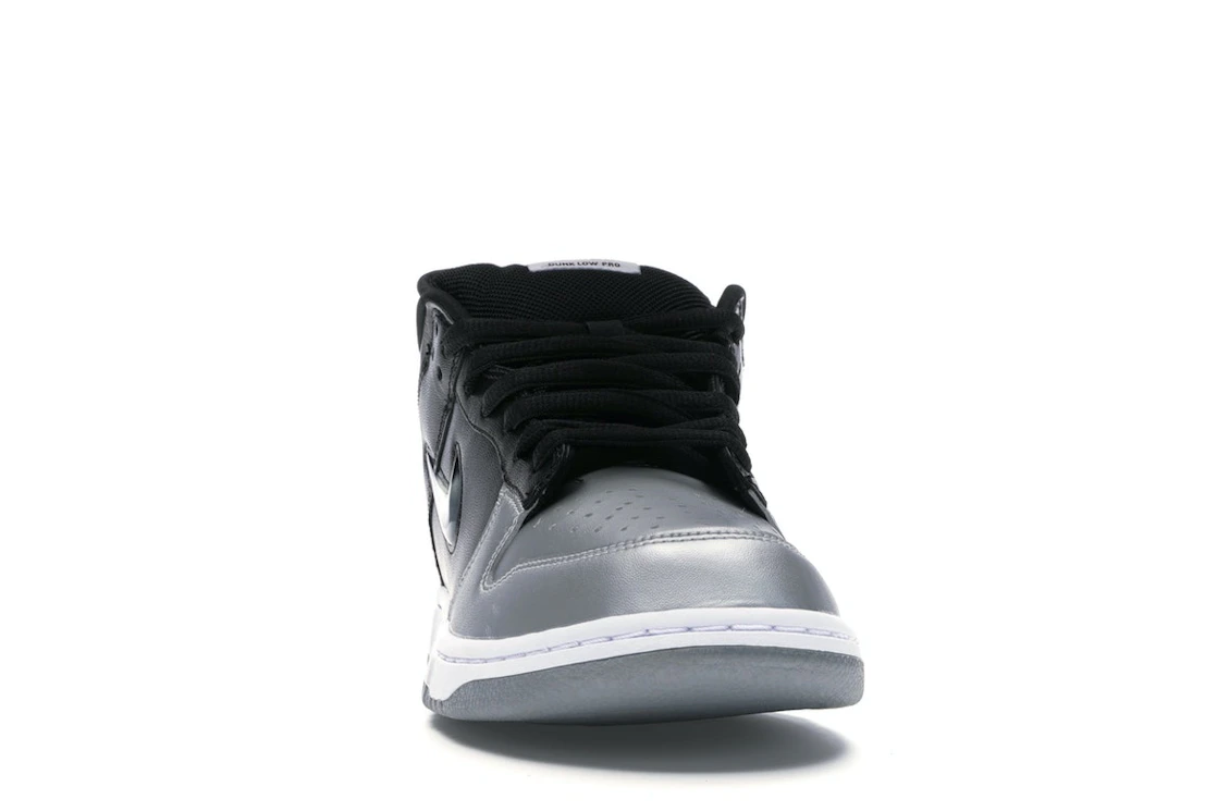 Nike SB Dunk Low Supreme Jewel Swoosh Silver