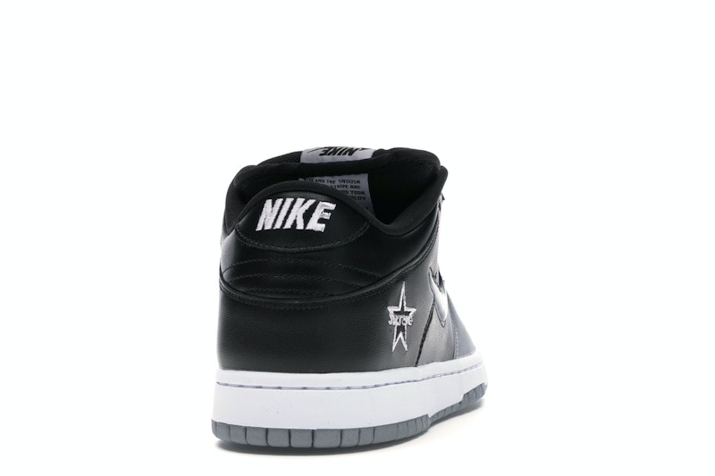Nike SB Dunk Low Supreme Jewel Swoosh Silver