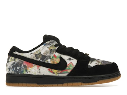 Nike SB Dunk Low Supreme Rammellzee Men's FD8778-001 US