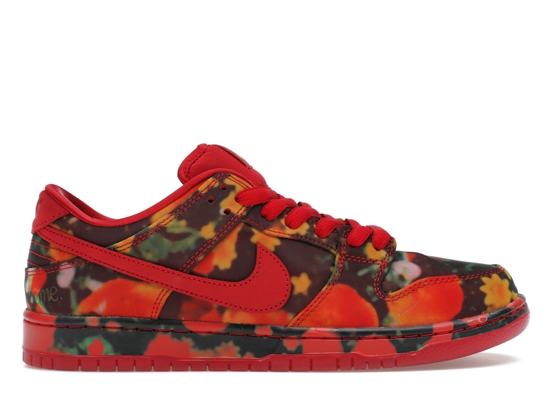 Nike SB Dunk Low The Wizard of Oz Poppy Field Men's - FZ1291
