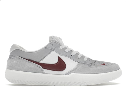 Nike SB Force 58 Platinum Tint Dark Red 0