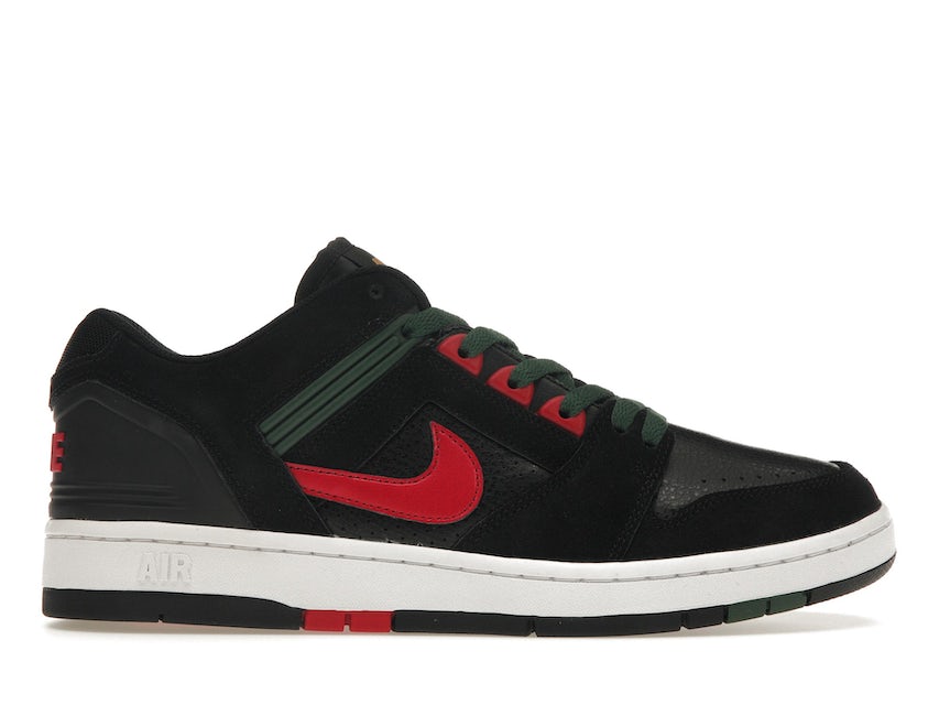 Nike Air Force 2 High - Black - Red - Green - Gucci 