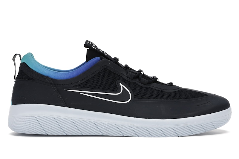 Nike SB Nyjah Free 2 Dark Obsidian Hyper Jade Men s CU9220 400 US